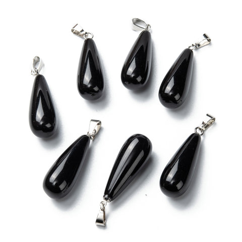 13176  Hänge Naturlig Obsidian, 1 st