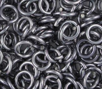 Aluminiumringar / Chain Maille