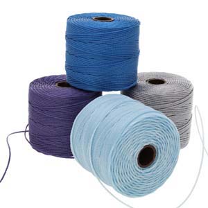 13328 S-Lon pärltråd 0,5 mm, 70 m, 1 st.