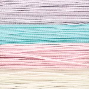 S-Lon pärltråd, Tropisk mix, 0,5 mm, 4*10 m, 1 st. (13340)