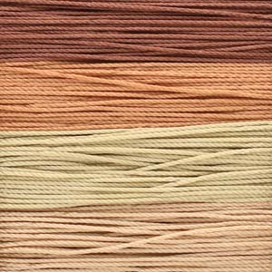 S-Lon pärltråd, Neutral Mix, 0,5 mm, 4*10 m, 1 st. (13342)