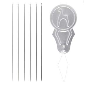 Pärlnål Pony #12, 50,8 mm, 6 st (13358)