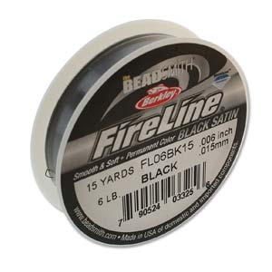 Fireline, Svart, 0,15 mm, 13,7 m, (13360)