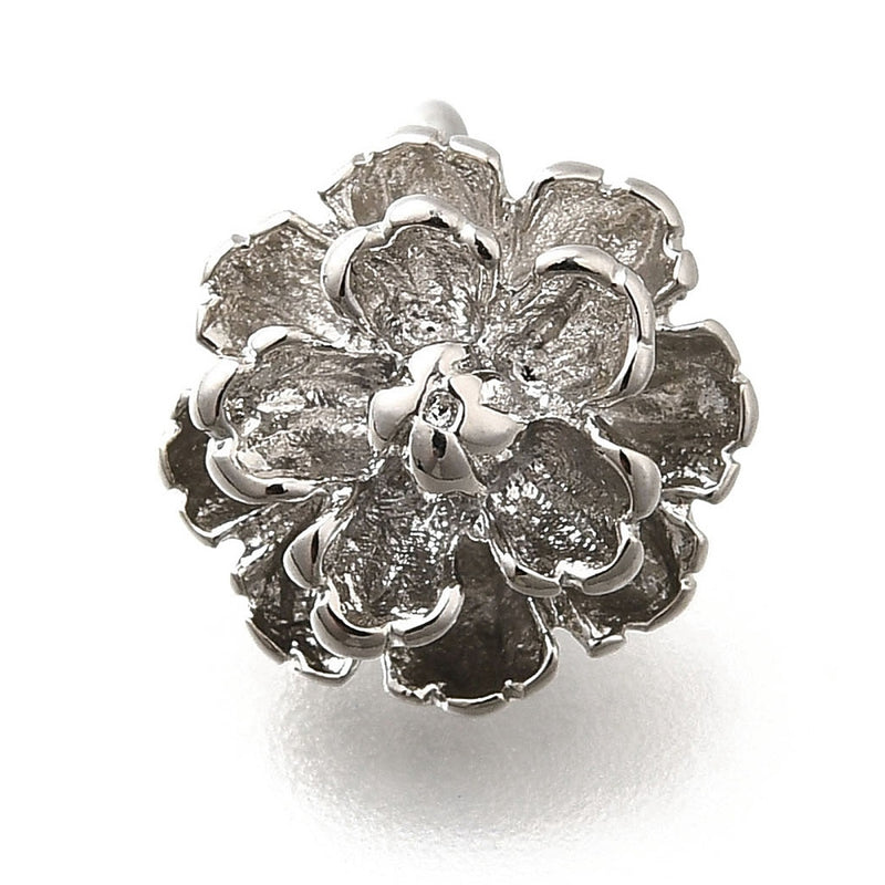 Blomma, silverpläterad, 1 st, (13619)