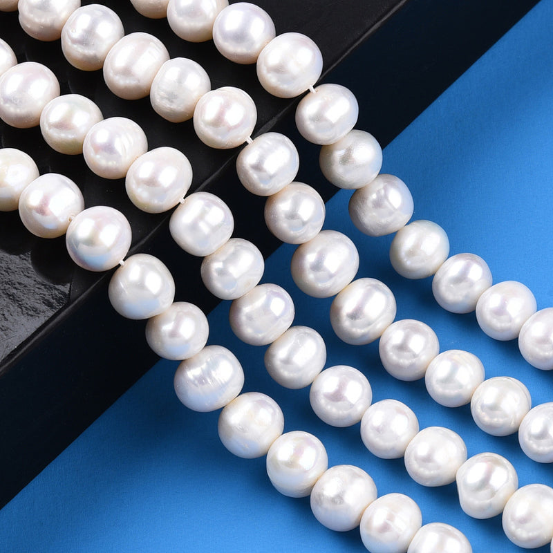 Sötvattenpärla naturlig, 7-8 mm, 1 sträng, (13624)