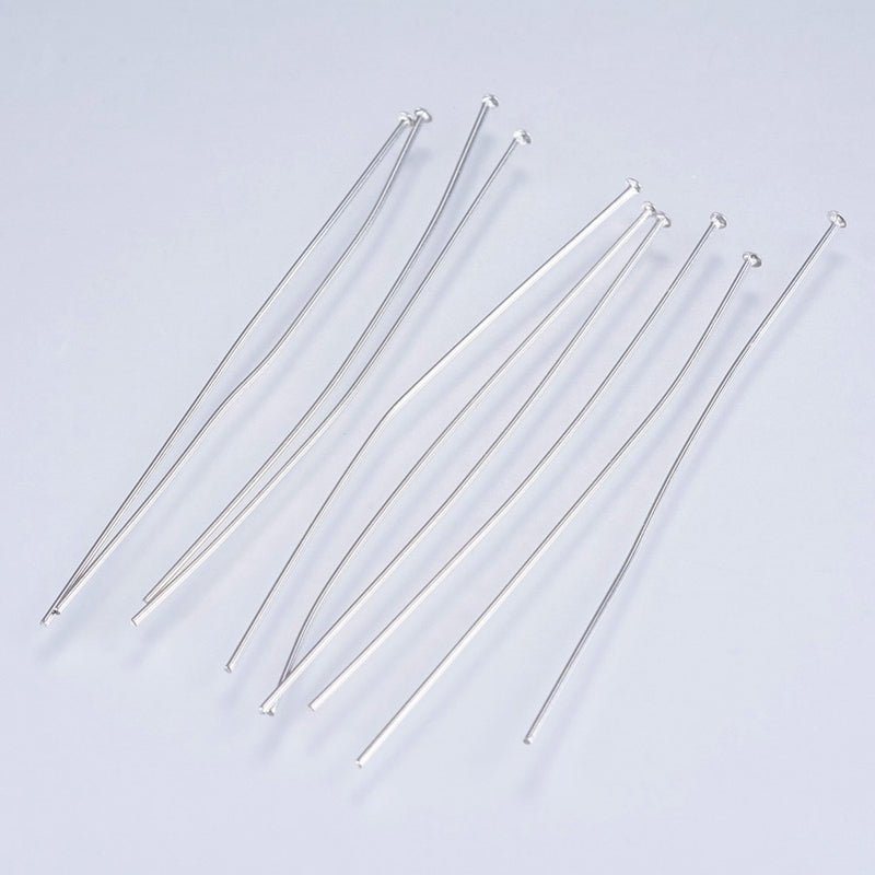 Hattpinnar, Rostfritt stål, 50x0,6mm, 25 st (13652)
