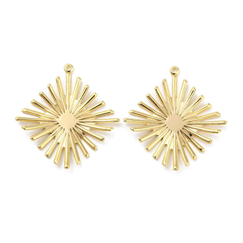 Hänge, Romb, guld, 1 st, (13681)