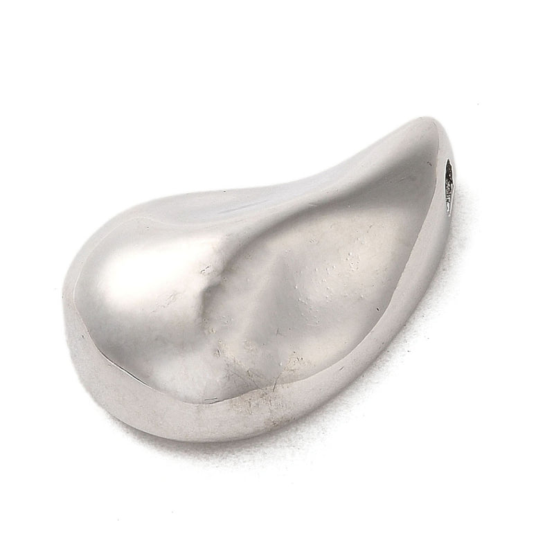 Droppe i mässing, platina, 1 st, (13806)