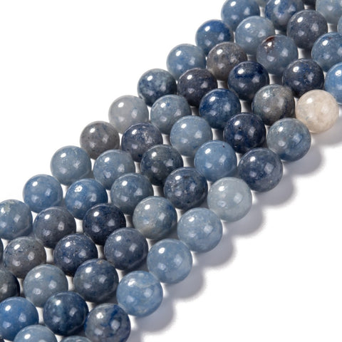 13831 Aventurine naturlig, 8mm, 1 sträng