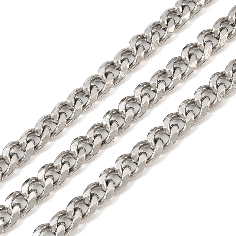 Kedja, 201 Rostfritt stål, 1 m (14084)