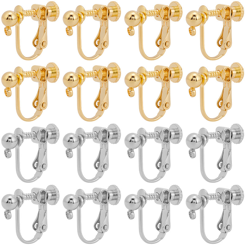 Öronclips, Rostfritt stål, 1 par (14146)