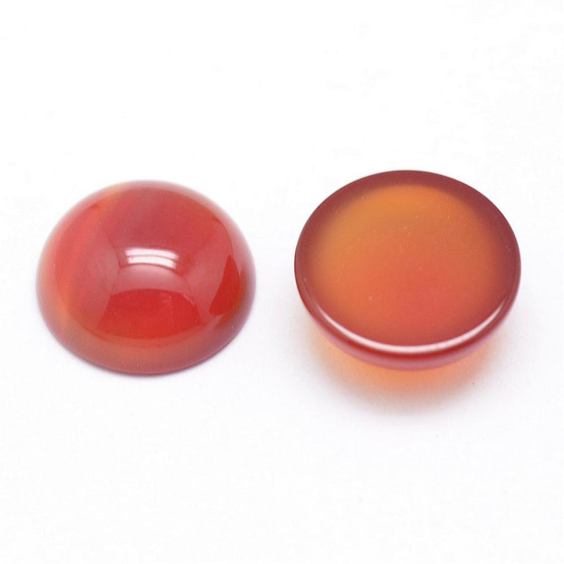 Karneol cabochon, 12x5 mm, 1 st (14428)
