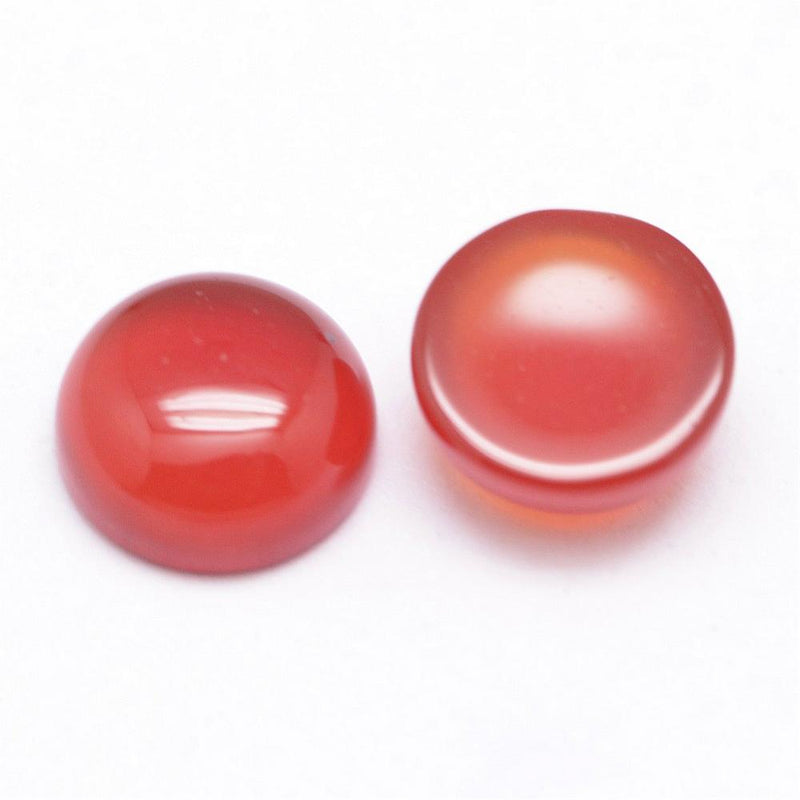 Karneol cabochon, 8x4 mm, 1 st (14429)