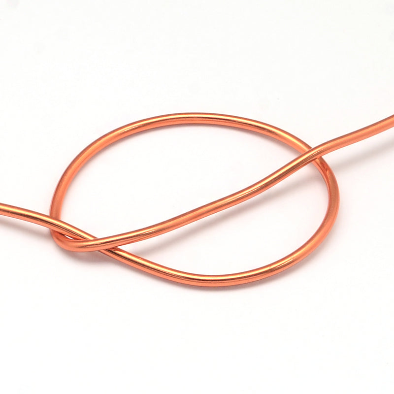 Aluminiumtråd, 1,2 mm, 5 m, Orange, (14474)