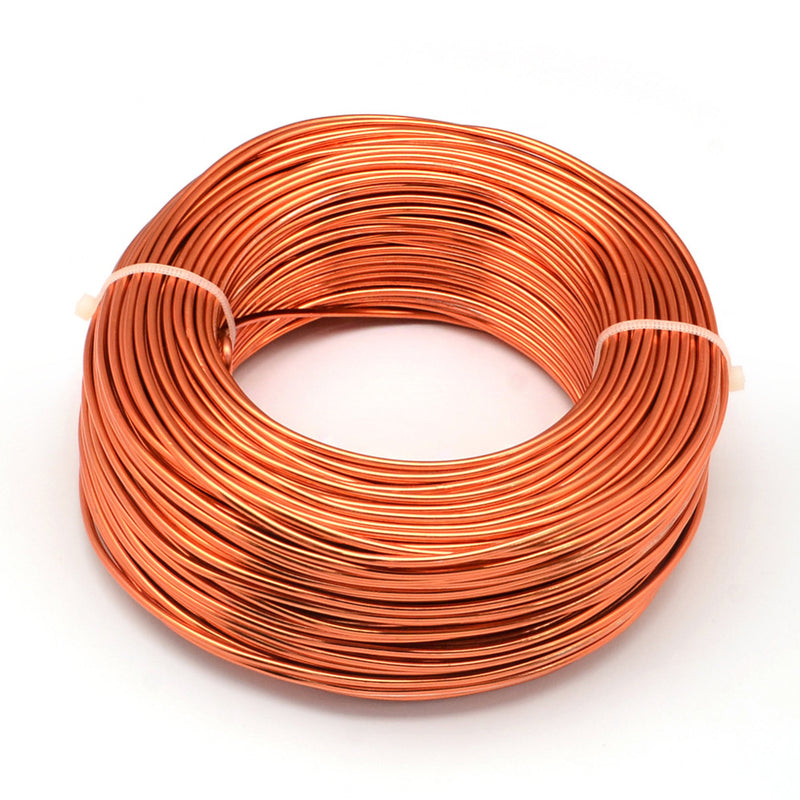 Aluminiumtråd, 1,5 mm, 5 m, Orange, (14468)