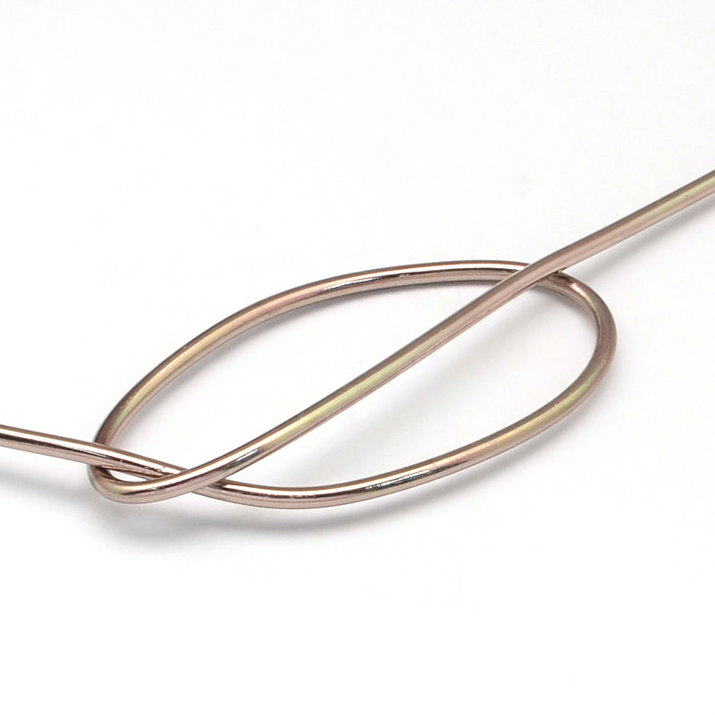 Aluminiumtråd, 1,5 mm, 5 m, Kamel (14471)