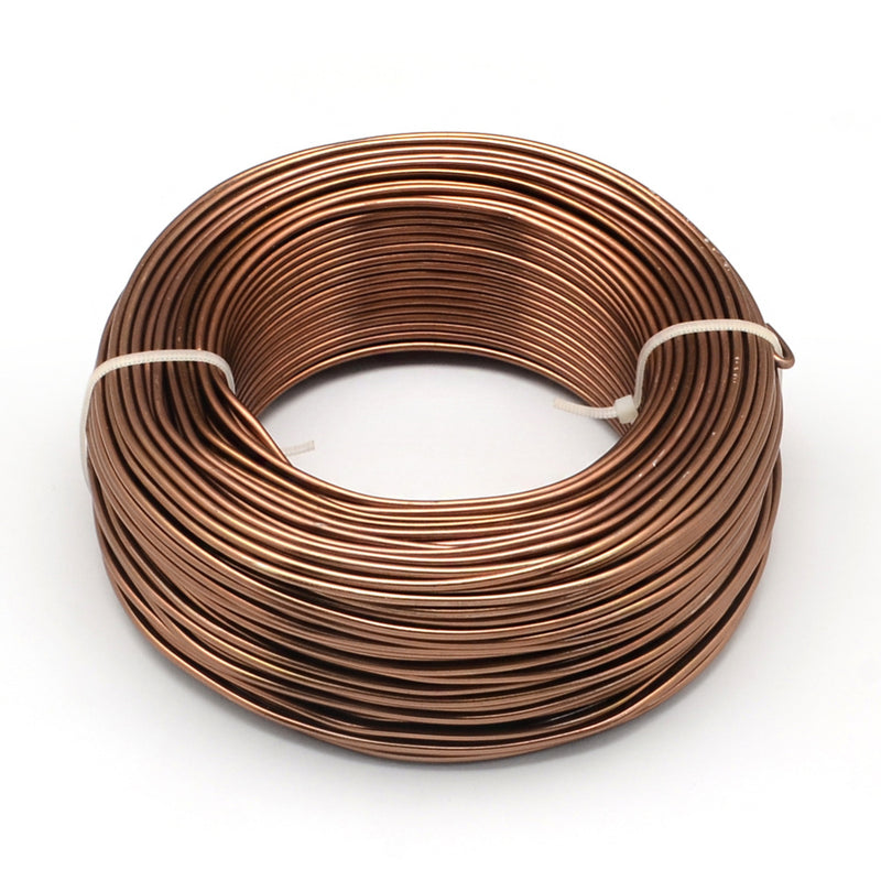 Aluminiumtråd, 1,5 mm, 5 m, Brun (14470)