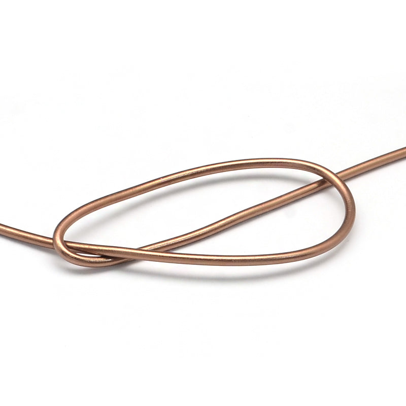 Aluminiumtråd, 1,5 mm, 5 m, Brun (14470)