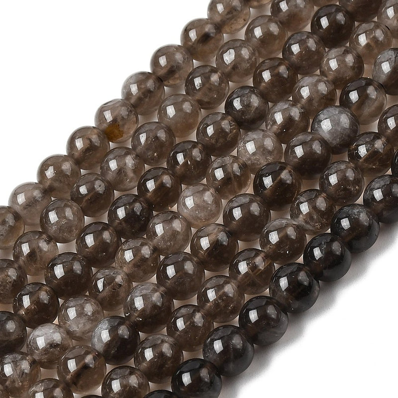 Rökkvarts naturlig, 6 mm, 1 sträng (14092)