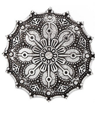 13876 Koftspänne 45x45 mm. Tibetsilver. 1 st