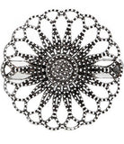 13878 Koftspänne 45x45 mm. Tibetsilver. 1 st.