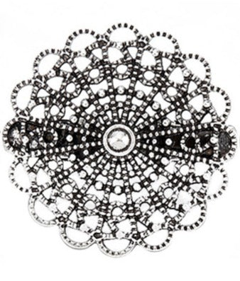 Koftspänne 45x45 mm. Tibetsilver. 1 st (13880)