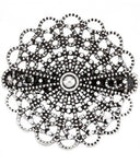 13880 Koftspänne 45x45 mm. Tibetsilver. 1 st.