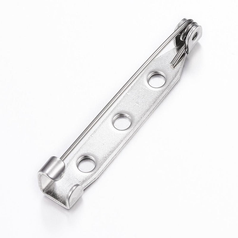 12482  Broschnål 304 Rostfritt stål. 31x5x6mm 1 st