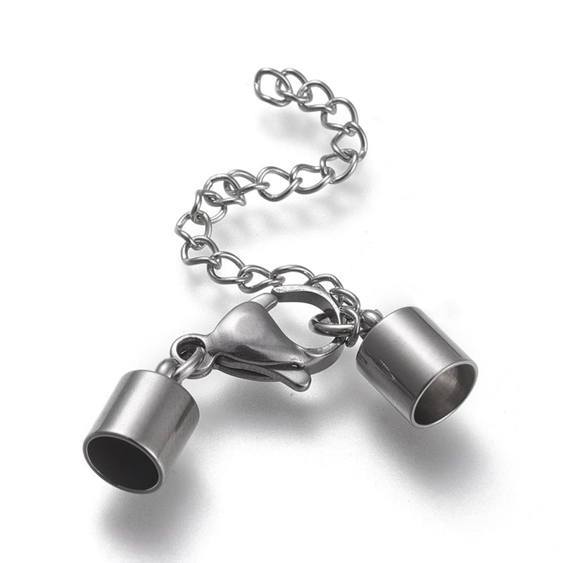 Komplett Lås, Rostfritt Stål, 6 mm, 1–25 st (12662)