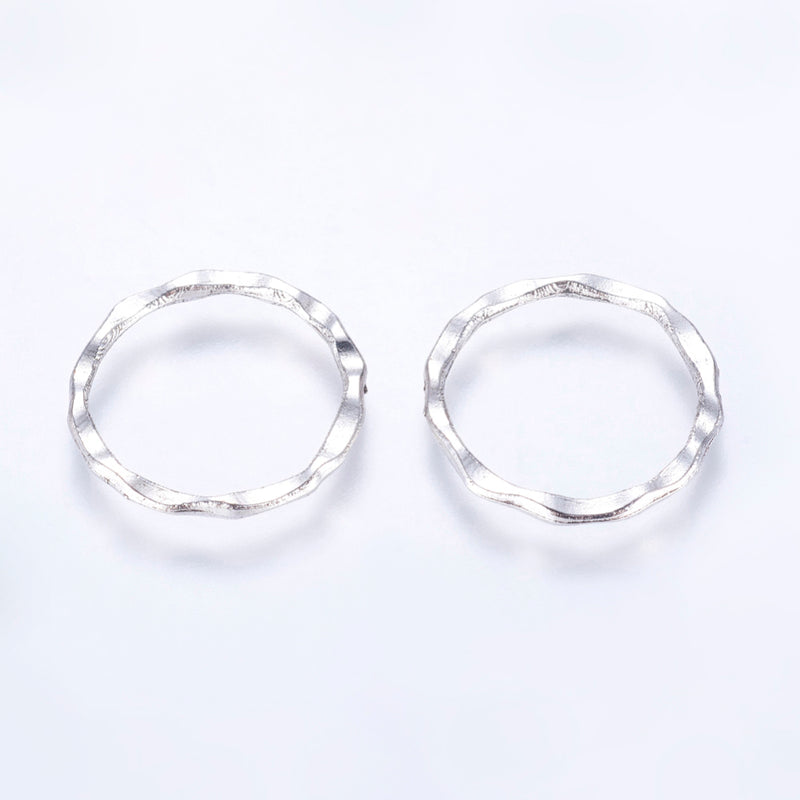 Ring silverfärg, 1 st (12736)