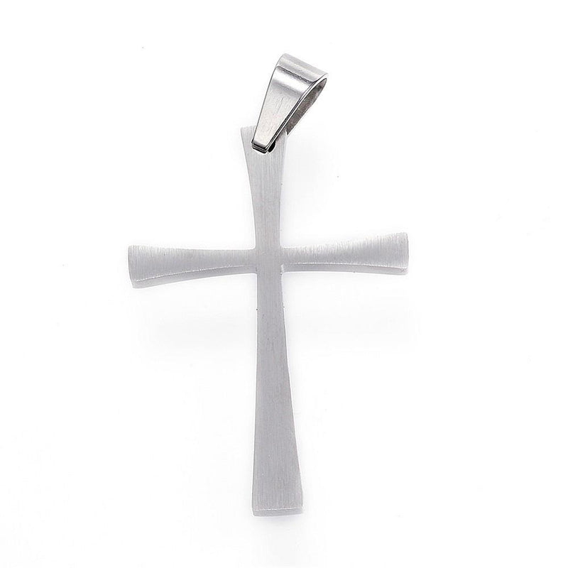 Kors, Rostfritt stål, 40x28x3 mm, 1st, (12904)