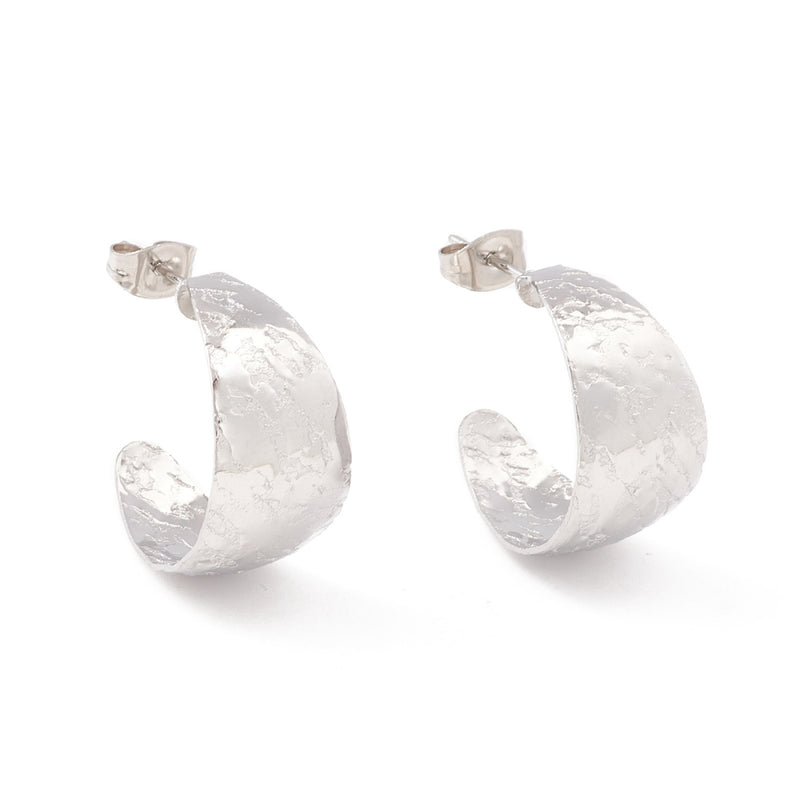 Stiftörhänge, Rostfritt stål,1 par, (13065)