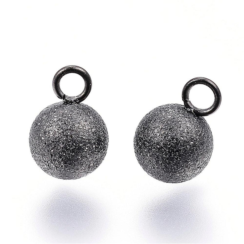 Stålkula stardust, 6 mm. Olika färger, 2 st, (12233)