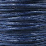 F013 Vaxad bomullstråd marinblå 2 mm, 1 m