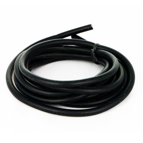 F001 Silikontråd svart 5 mm, 2 m