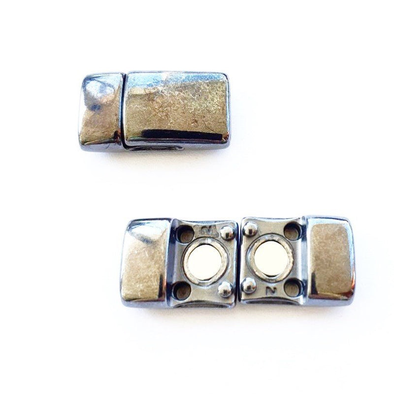 Magnetlås, Gun metal, 1 st, (D034)
