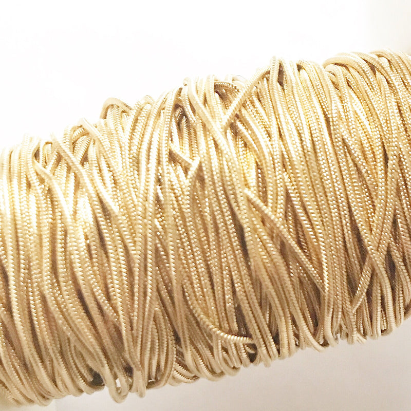 Komplett lås, Rostfritt stål, Guld,  1 mm, 1 st, (12494)